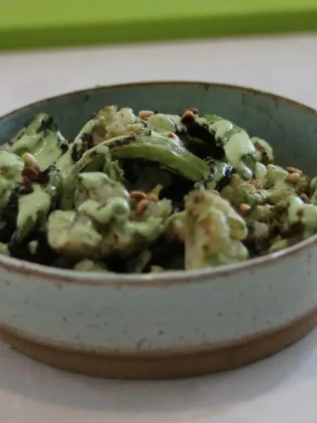 Cauliflower in Herb and Garlic Sauce