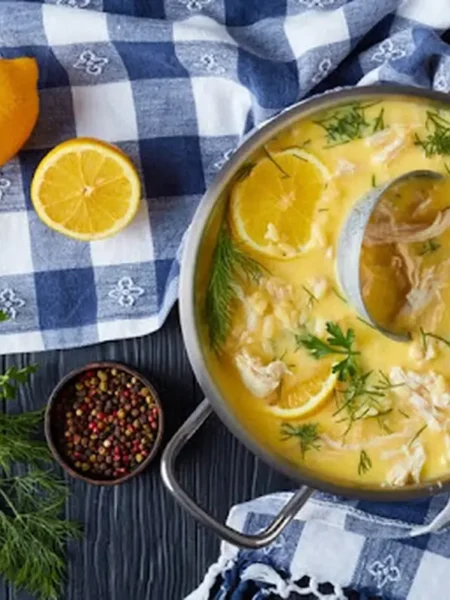 Greek Lemon Chicken Soup