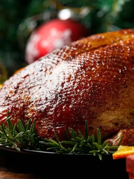 Roasted Holiday Duck or Goose