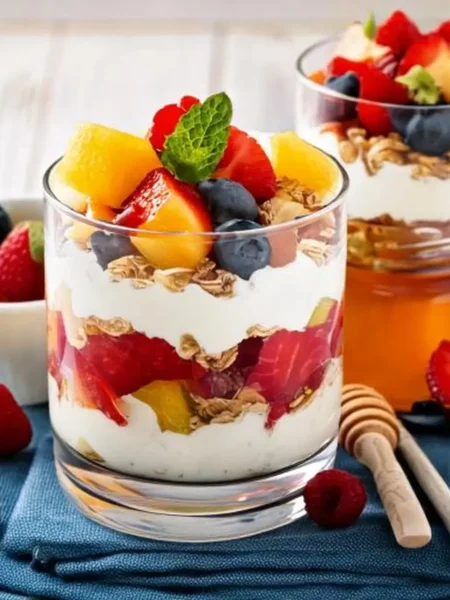 Fruit Parfait with Greek Yogurt