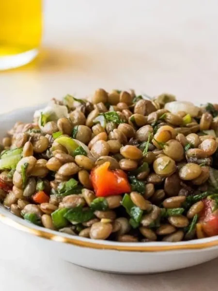 Lentil And Zucchini Salad