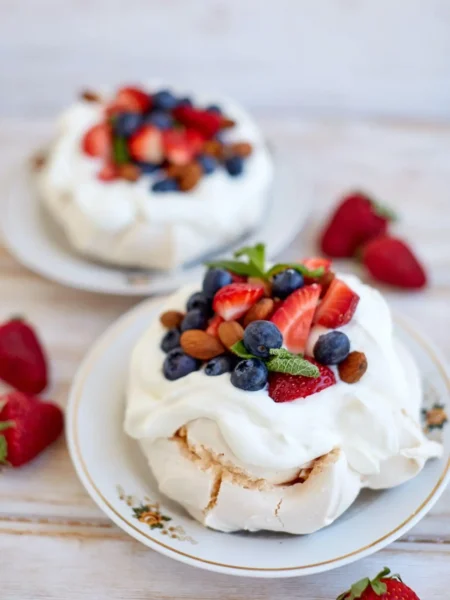 Pavlova: A Light and Airy Meringue Dessert