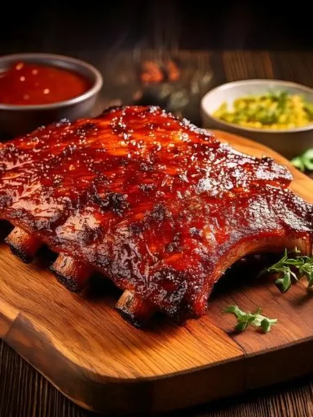 Spareribs BBQ Glazed Pork Ribs
