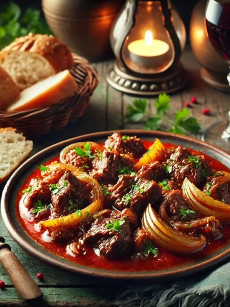 Stifado Greek Braised Beef Stew