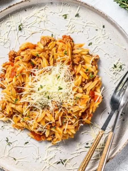 Youvetsi – Greek Beef or Lamb and Orzo Stew